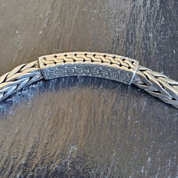 John Hardy SS & Black Sapphire Bracelet - Picture 8 of 15